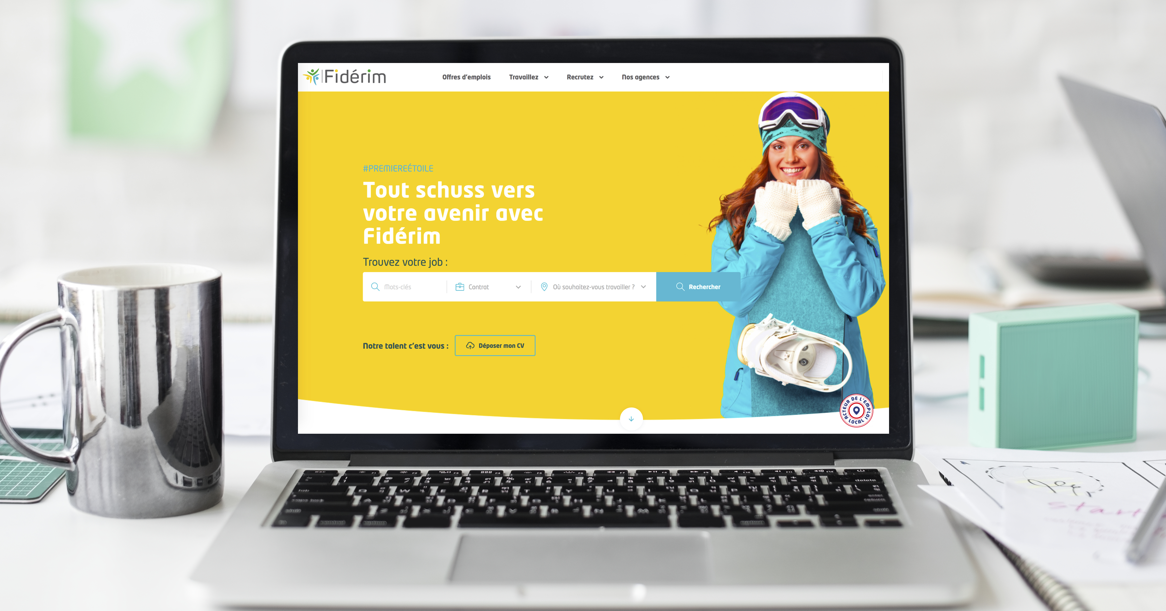 rédaction site internet Fidérim Annecy